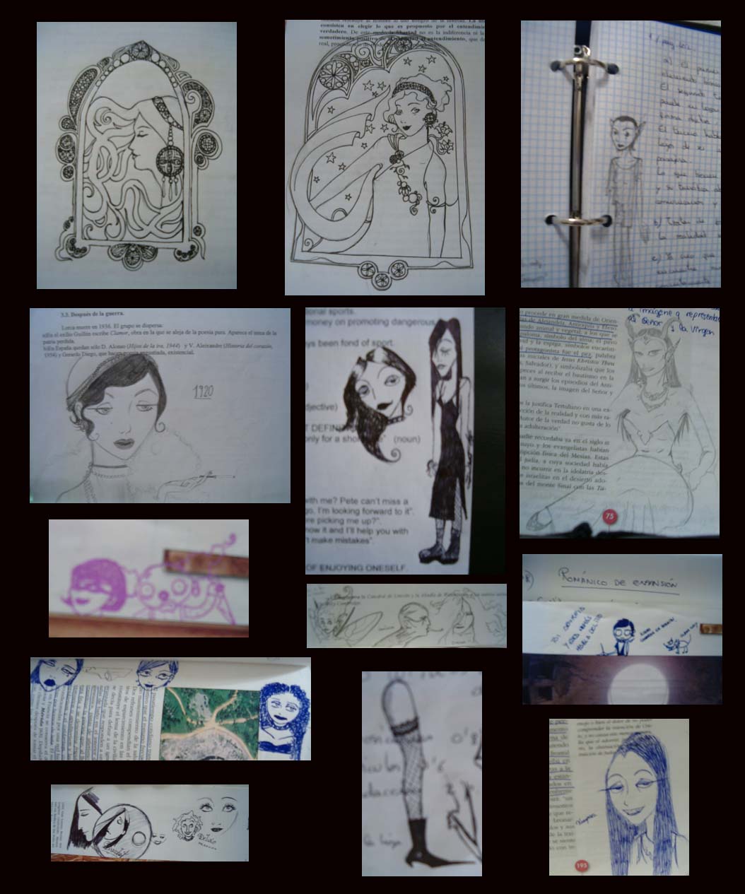 laura se aburre en clase.JPG